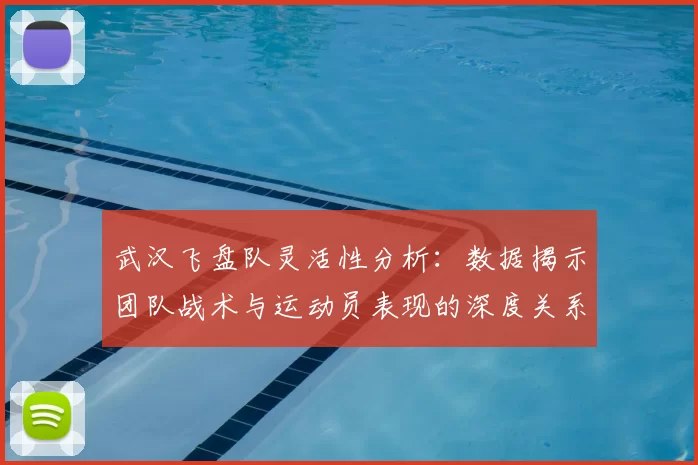 武汉飞盘队灵活性分析：数据揭示团队战术与运动员表现的深度关系