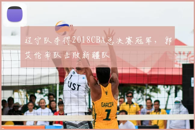 辽宁队夺得2018CBA总决赛冠军,郭艾伦率队击败新疆队